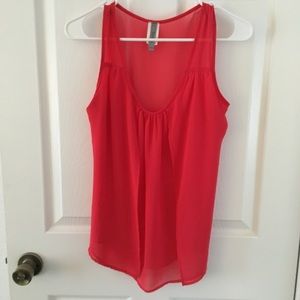 TeenPlo Pink / Red tank top